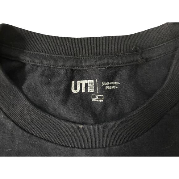 UT by UniQlo Jean-Michel Basquiat Black Graphic Tee - Size S - Picture 2 of 2